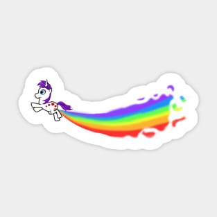 Rainbow Pride Unicorn Sticker